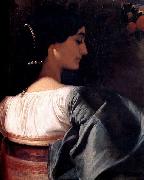 Frederick Leighton An Italian Lady oil painting picture wholesale